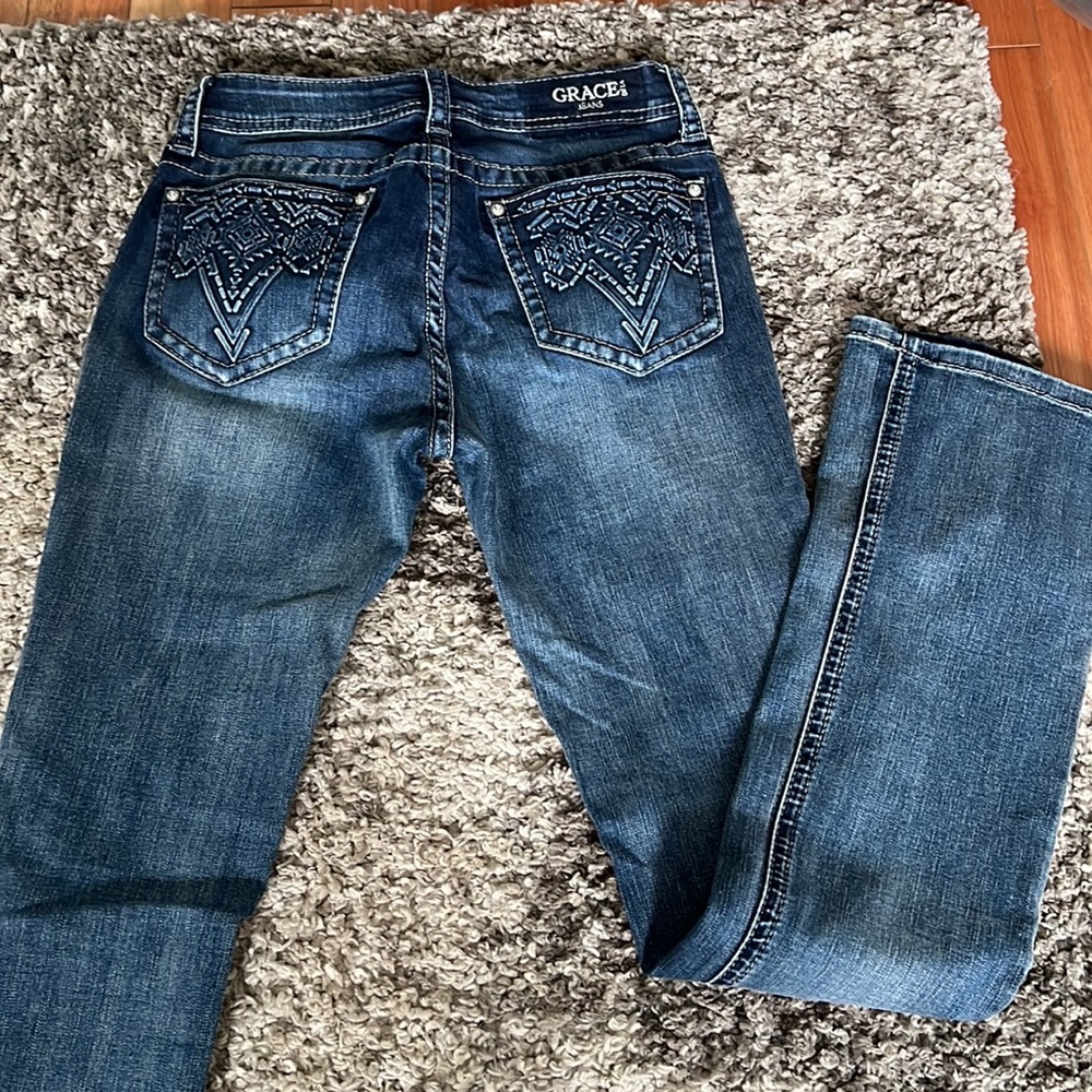 Grace jeans, boot cut, size 26